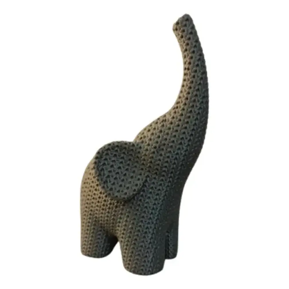 Escultura Decorativa Prints Patro - Elefante Tejido 1