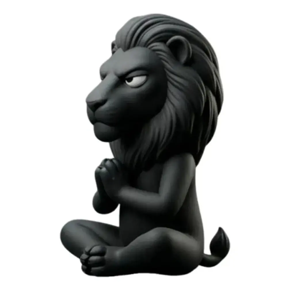 Figura Decorativa Prints Patro- León Zen 1