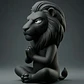 Figura Decorativa Prints Patro- León Zen - Miniatura 2