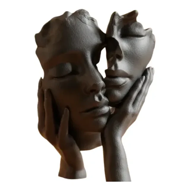 Escultura Elegante Prints Patro - Abrazo Etéreo