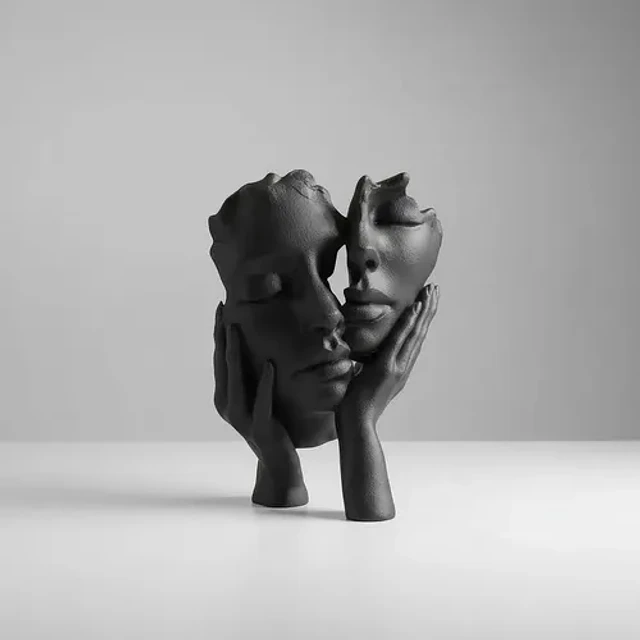 Escultura Elegante Prints Patro - Abrazo Etéreo
