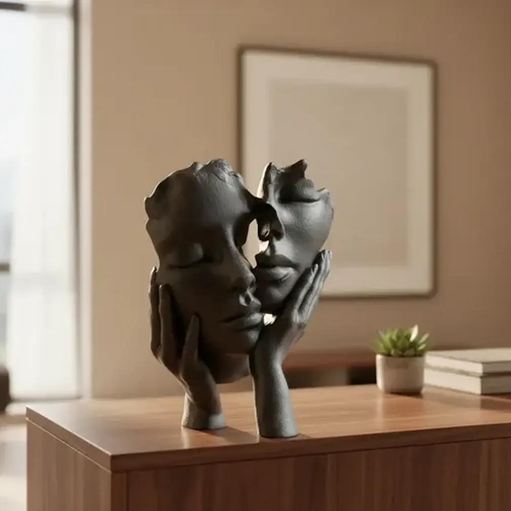 Escultura Elegante Prints Patro - Abrazo Etéreo 3
