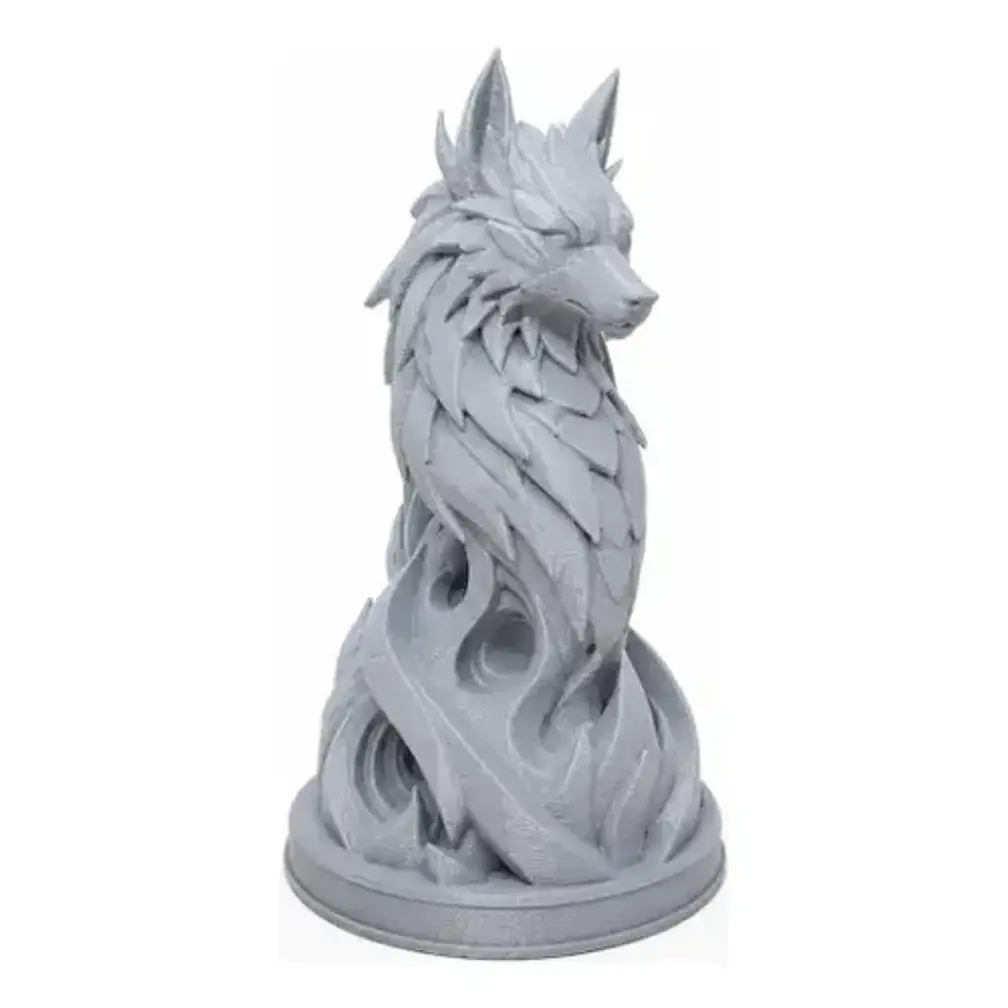 Escultura Decorativa Prints Patro- Lobo Espectral 2