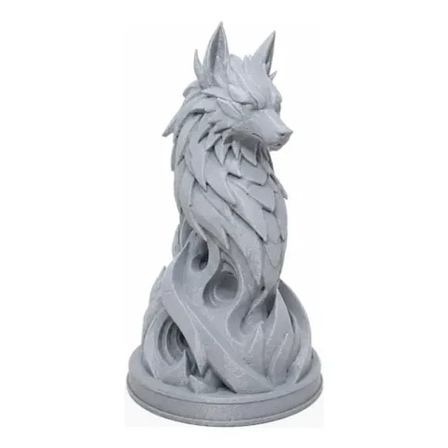Escultura Decorativa Prints Patro- Lobo Espectral