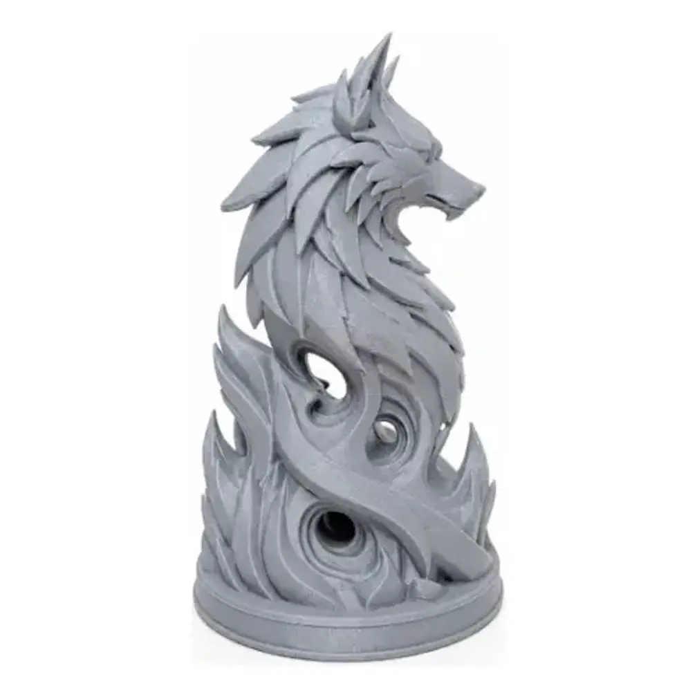 Escultura Decorativa Prints Patro- Lobo Espectral 5