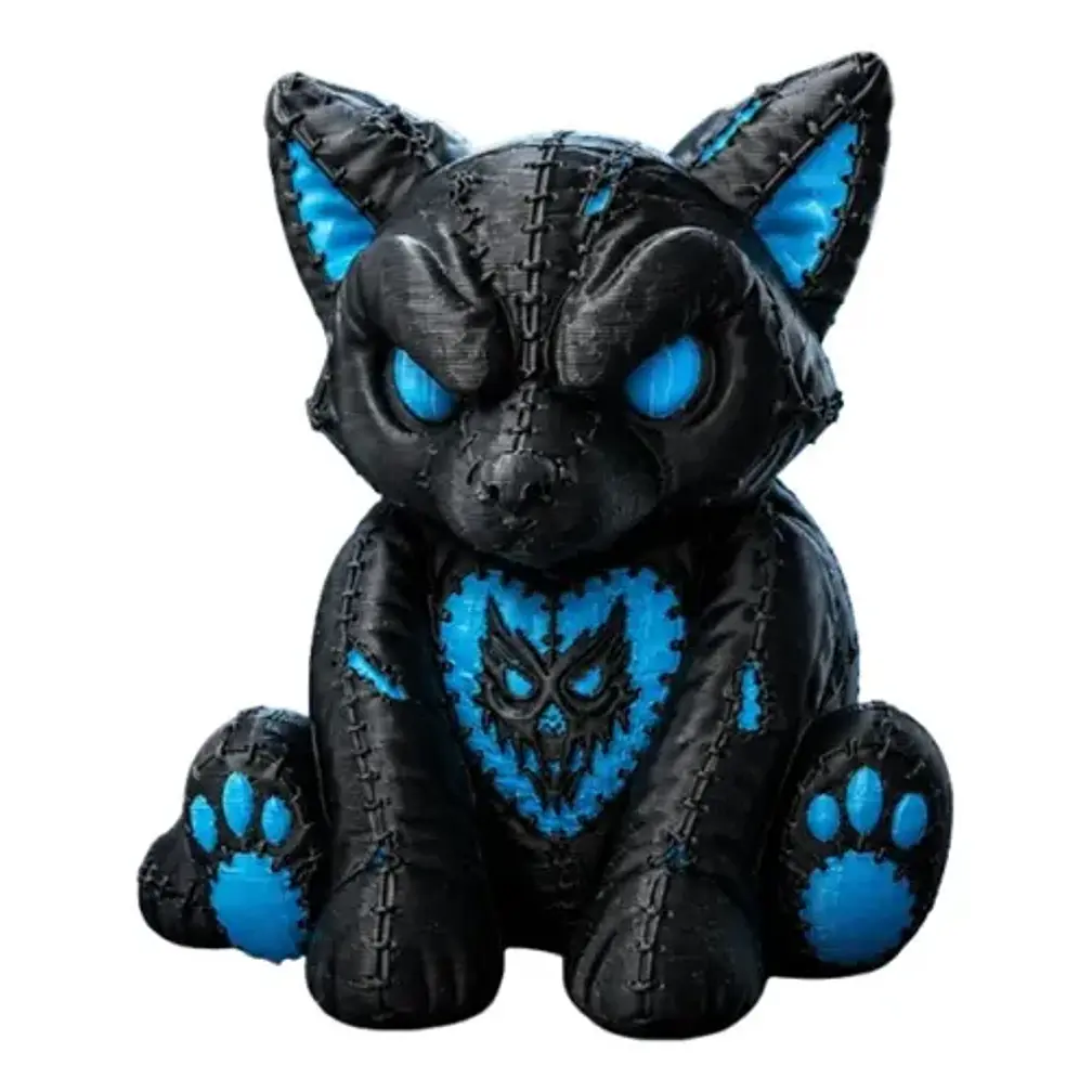 Figura Decorativa Prints Patro- Lobo Peluche Oscuro 1