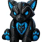 Figura Decorativa Prints Patro- Lobo Peluche Oscuro - Miniatura 1