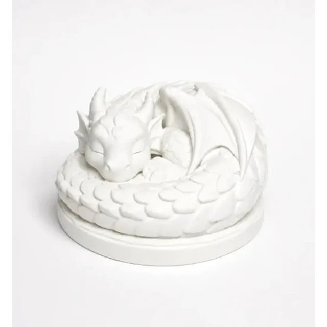Escultura Decorativa Prints Patro- Dragón Durmiente