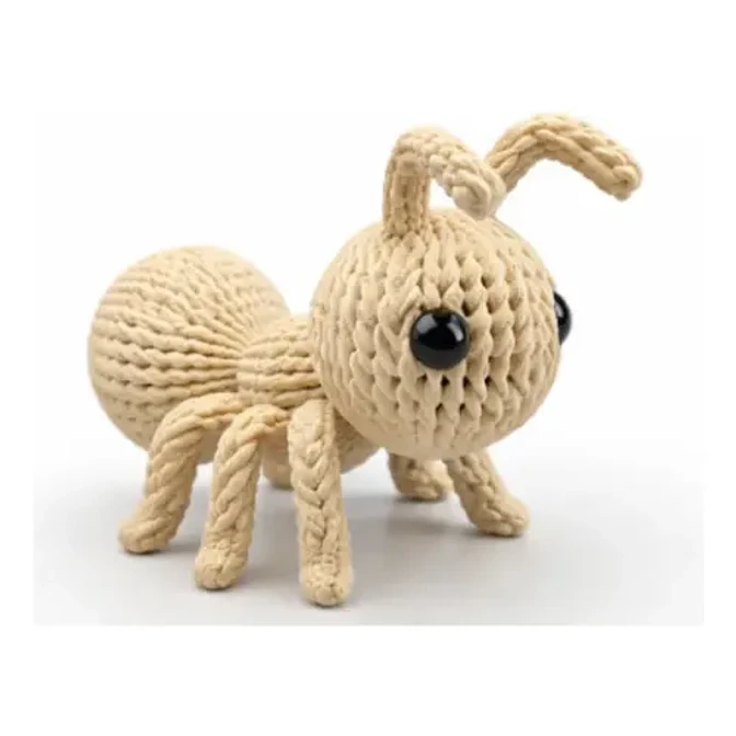 Figura Decorativa Prints Patro- Hormiga De Punto 3