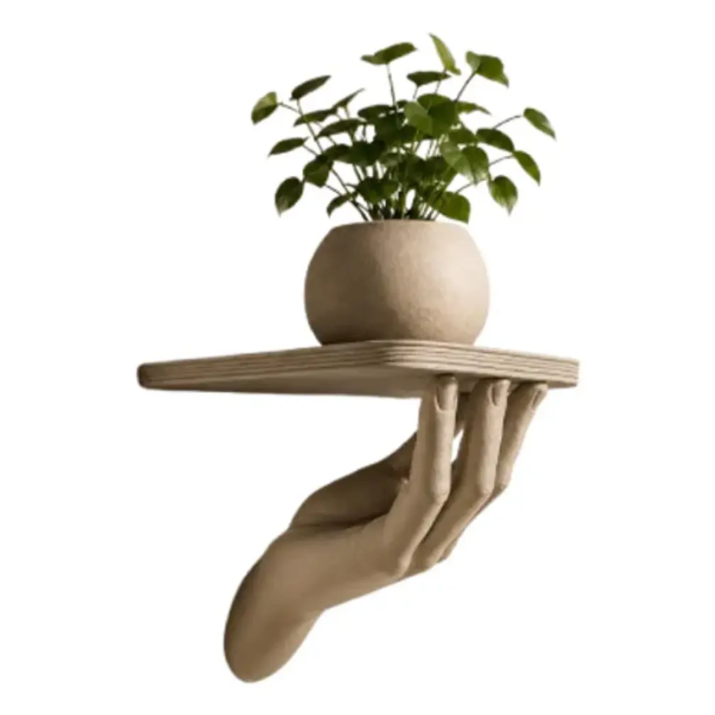 Estanteria Decorativa Prints Patro - Mano Realista 1