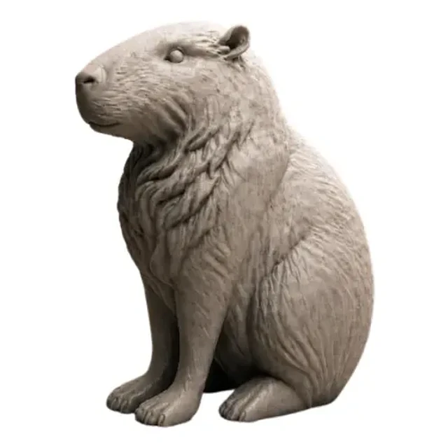 Escultura Decorativa Prints Patro-  Sir Capibara