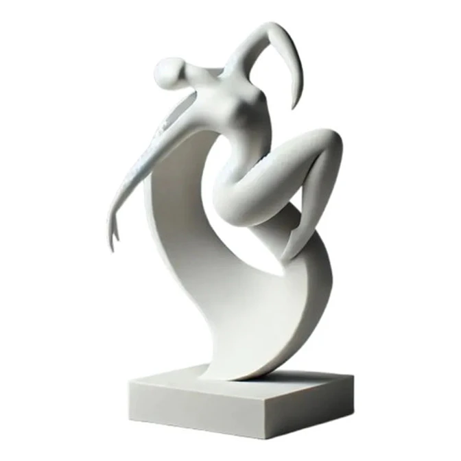 Escultura Elegante Prints Patro - Minimalista Danzante 1