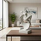 Escultura Elegante Prints Patro - Minimalista Danzante - Miniatura 3