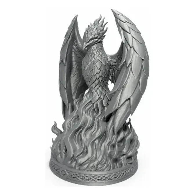 Escultura Decorativa Prints Patro- Fénix De La Llama 3