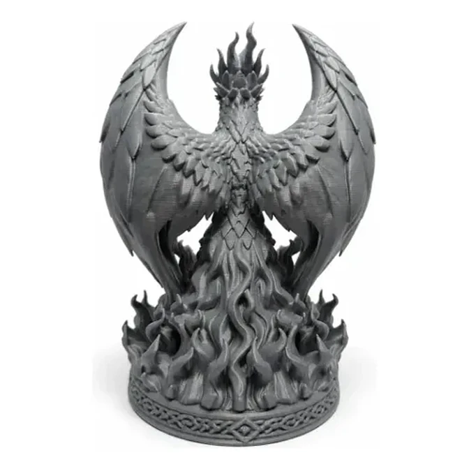 Escultura Decorativa Prints Patro- Fénix De La Llama 4