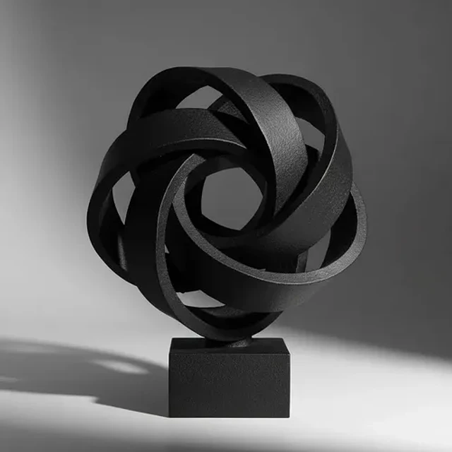 Escultura Elegante Prints Patro - Cinta Infinita