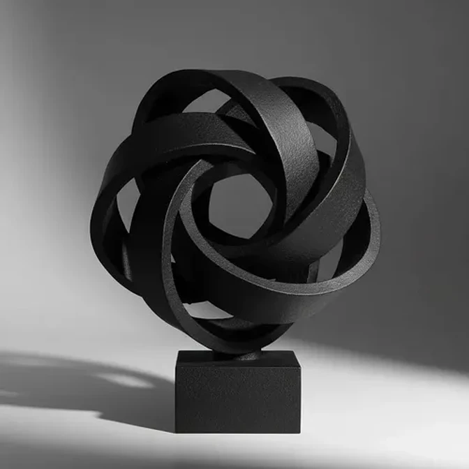 Escultura Elegante Prints Patro - Cinta Infinita 2
