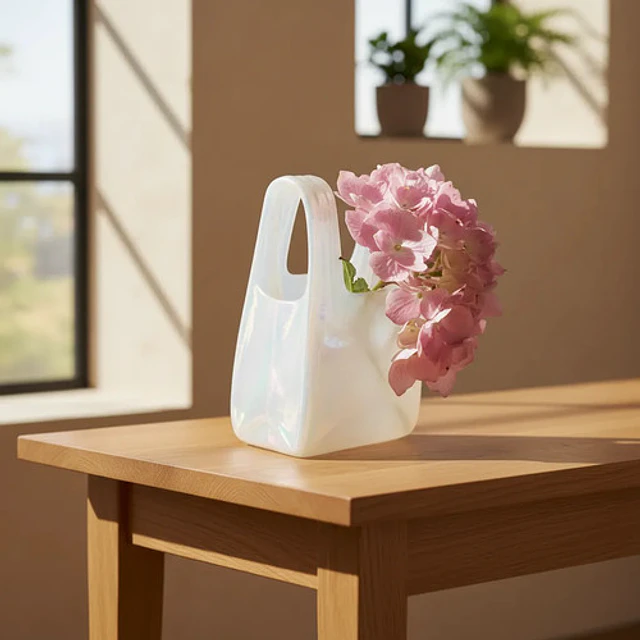 Decoración Elegante Prints Patro - Florero Bolsa De Plástico