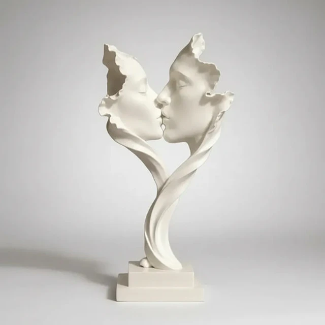 Escultura Elegante Prints Patro - Beso Florecido