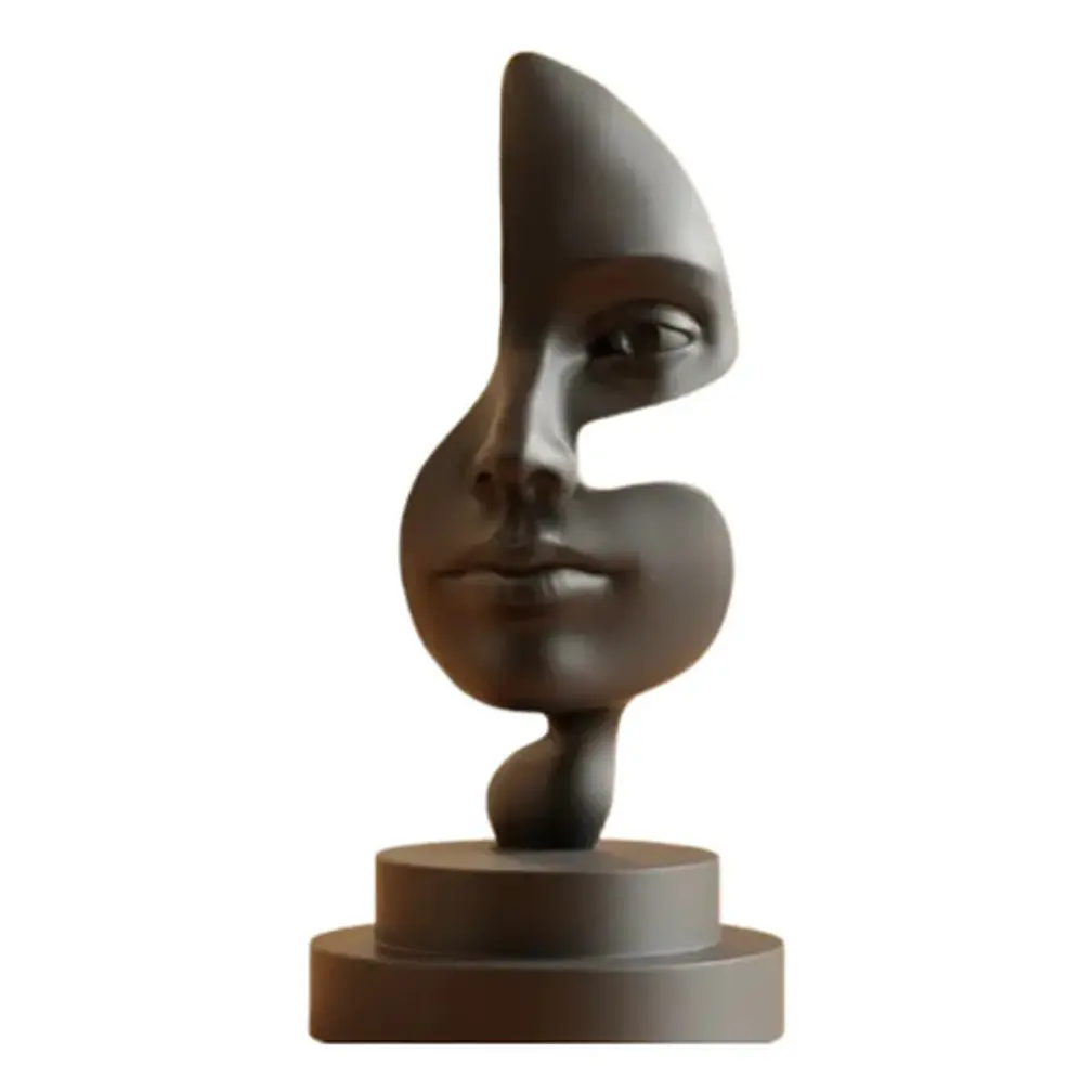 Escultura Elegante Prints Patro - Arte Abstracto 1