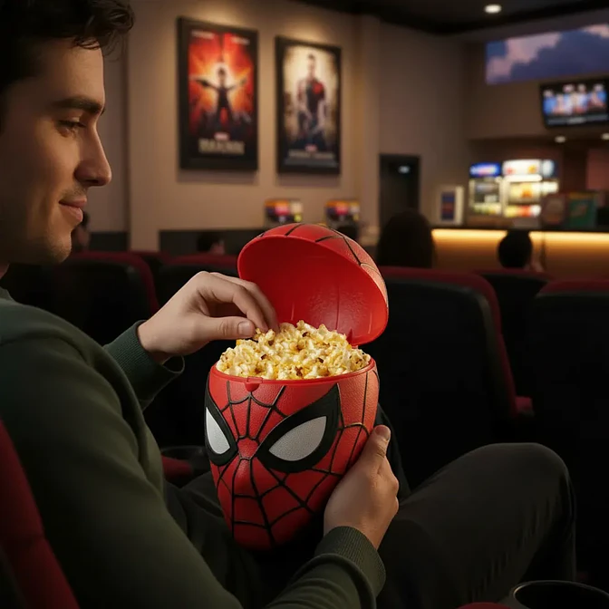 Palomera Para Cine Diseño Spider-man - Prints Patro 2
