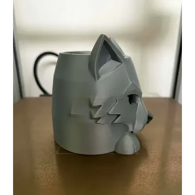 Portalápices Prints Patro- Lobo Gris 4