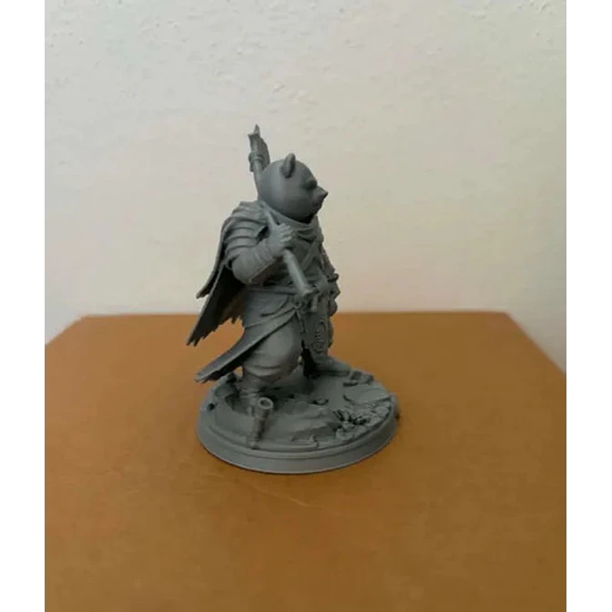 Escultura Decorativa Prints Patro- Guerrero Panda 3