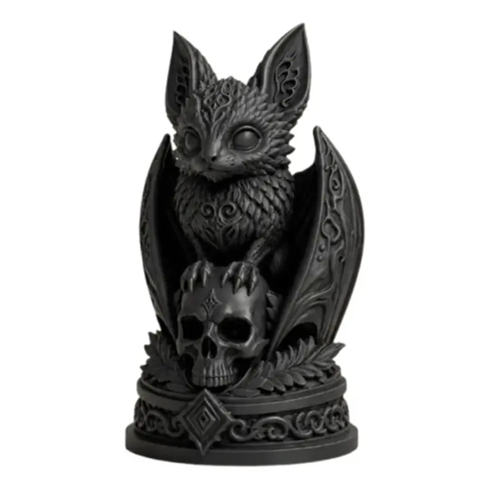 Escultura Elegante De Animales Necros De Prints Patro 2