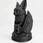 Escultura Elegante De Animales Necros De Prints Patro - Miniatura 3