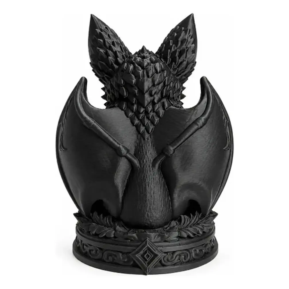 Escultura Elegante De Animales Necros De Prints Patro 4