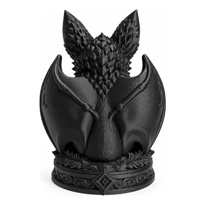 Escultura Elegante De Animales Necros De Prints Patro 4