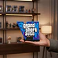 Figura Decorativa Prints Patro De Logotipo De Gta Vi - Miniatura 6