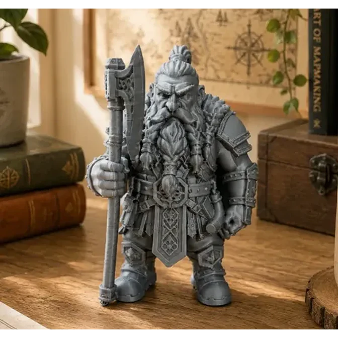 Escultura Decorativa Prints Patro- Enano Nórdico 2
