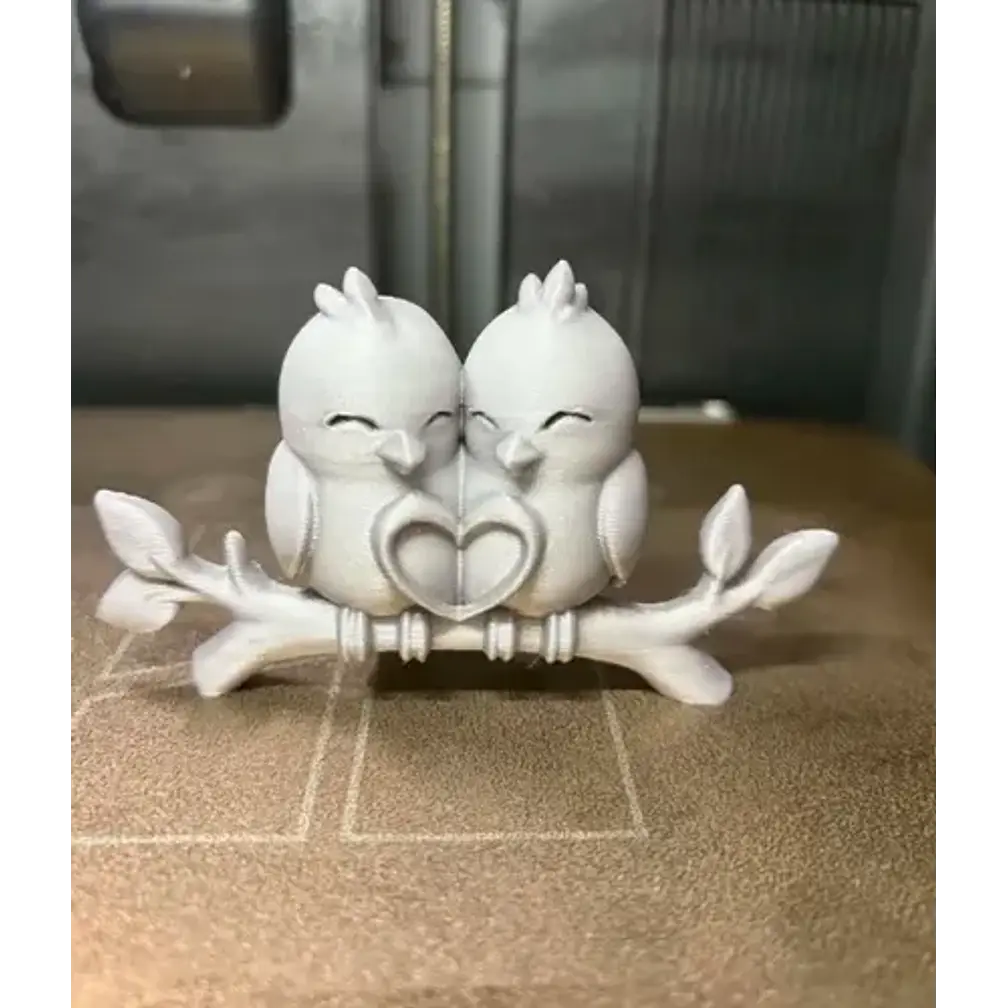 Escultura Decorativa Prints Patro- Pajaritos Enamorados 3