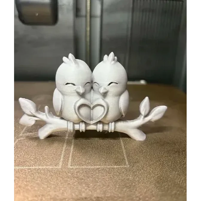 Escultura Decorativa Prints Patro- Pajaritos Enamorados 3