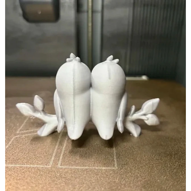 Escultura Decorativa Prints Patro- Pajaritos Enamorados 4