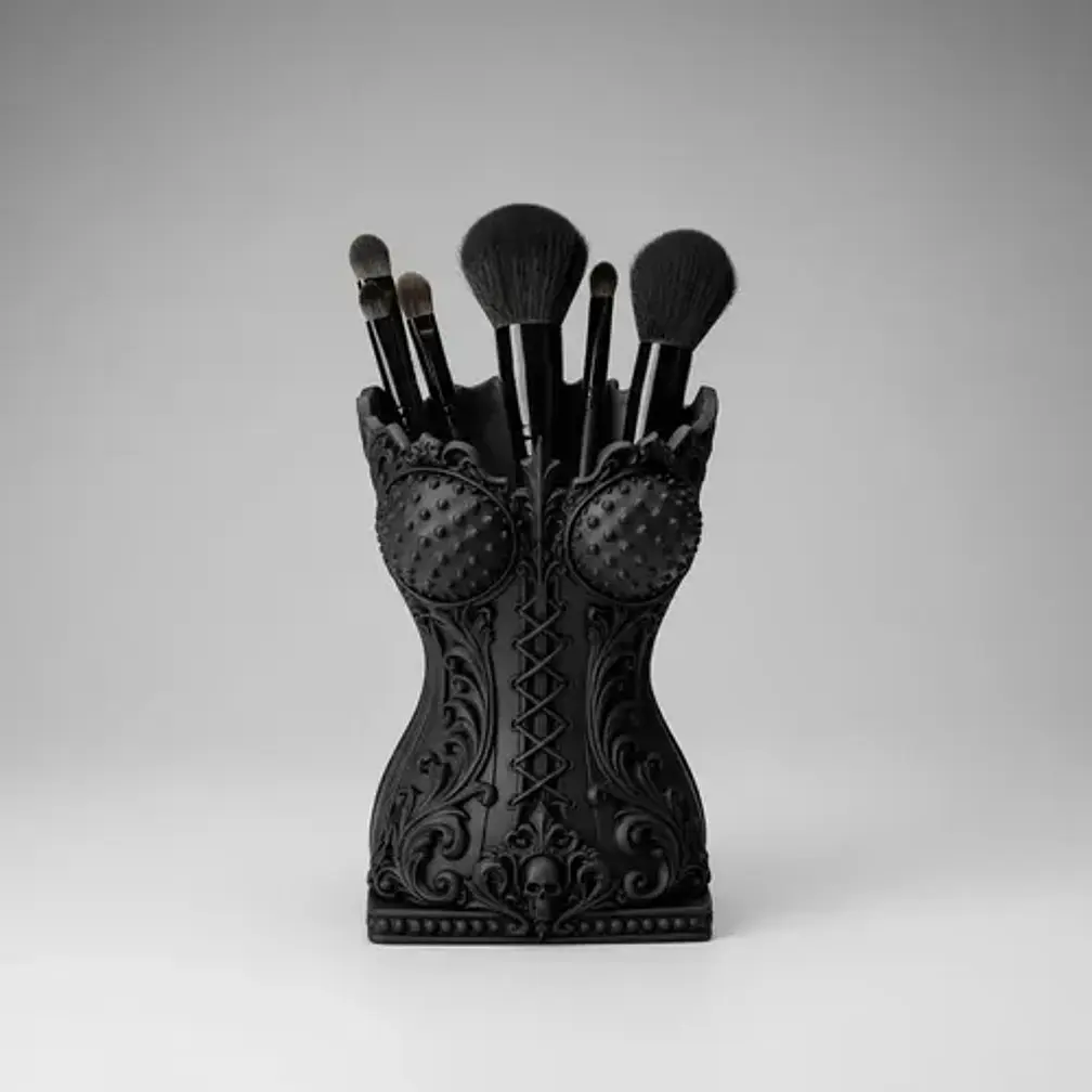 Organizador De Maquillaje Prints Patro - Corsé Gotíco 2