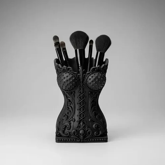 Organizador De Maquillaje Prints Patro - Corsé Gotíco 2
