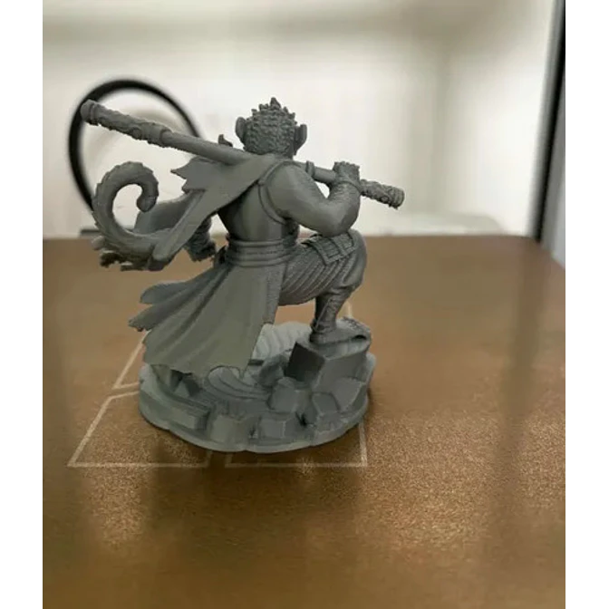 Escultura Decorativa Prints Patro-  Mono Guerrero 4