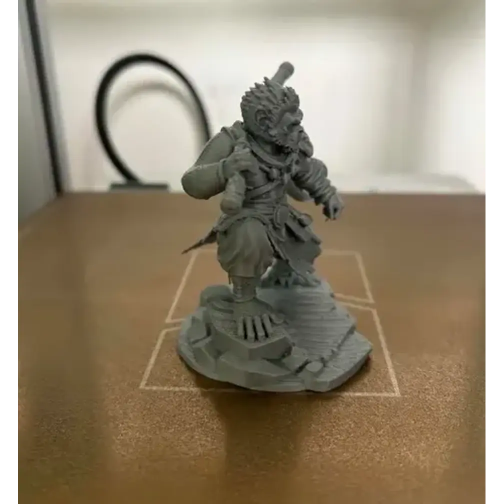 Escultura Decorativa Prints Patro-  Mono Guerrero 5