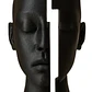 Escultura Elegante Prints Patro - Rostro Con Brecha Mental - Miniatura 1