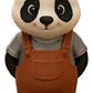 Figura Decorativa Prints Patro- Panda Granjero Adorable - Miniatura 1