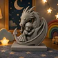 Escultura Decorativa Prints Patro- Abrazo Niña Y Dragón - Miniatura 2