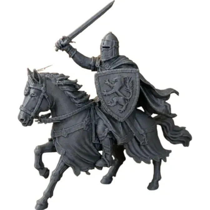 Escultura Decorativa Prints Patro- Caballero Medieval 1