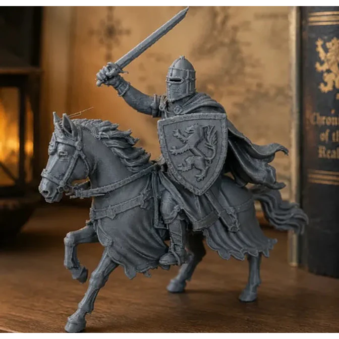 Escultura Decorativa Prints Patro- Caballero Medieval 2