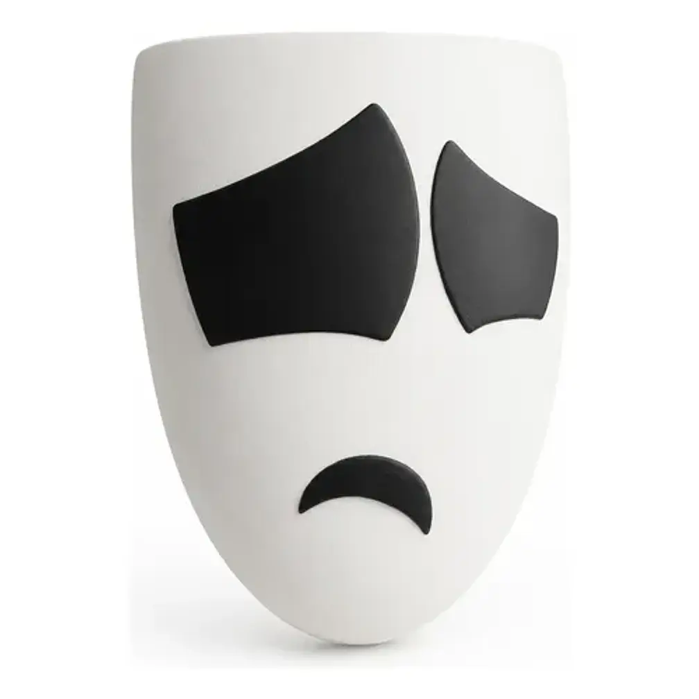 Máscara Circo Digital Prints Patro Personaje Gangle 1