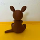 Figura Decorativa Prints Patro- Canguro Con Su Bebé - Miniatura 4