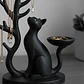Organizador Elegante Prints Patro - Árbol Para Joyas De Gato - Miniatura 2