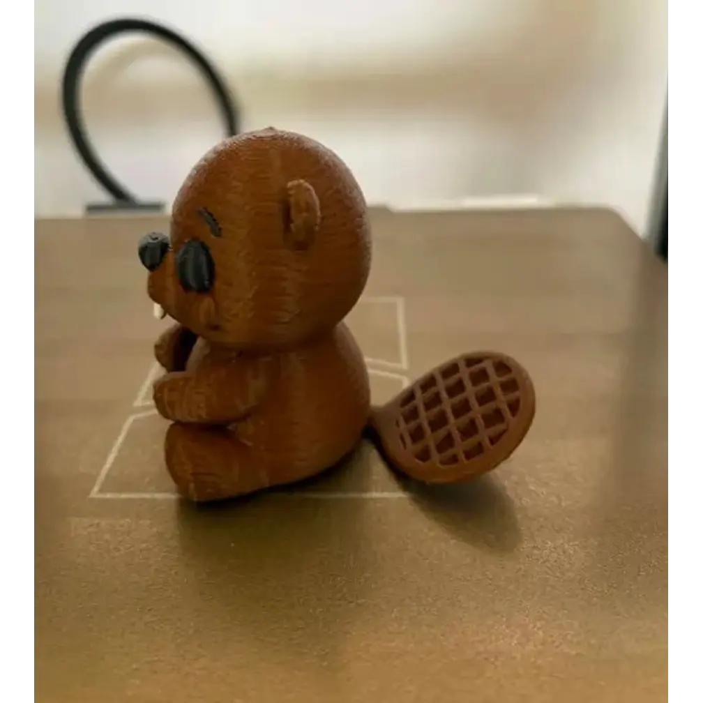 Figura Decorativa Prints Patro- Castor De Punto 4