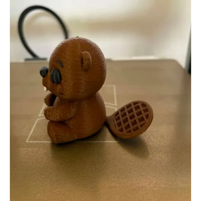 Figura Decorativa Prints Patro- Castor De Punto 4
